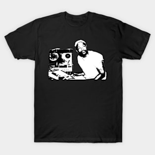 Marvin Gaye - black and white T-Shirt